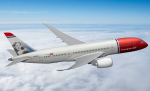 A Norwegian-787-8 from the outside...